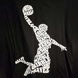 Basketball t-shirt Jordan dunking